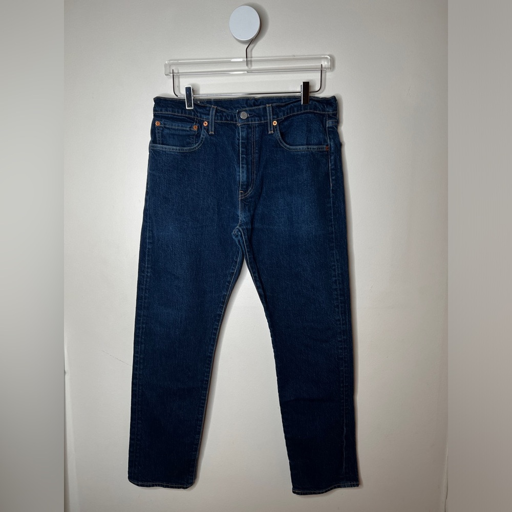 Levi's Premium 502 Men's Blue Taper Fit Jeans Size 34x30